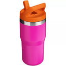 20 oz Stainless Steel Ice Flow Go Flip Straw Tumbler - Vivid Violet