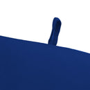 Jordan Manufacturing Blue Polyester Chair Cushion 4 in. H X 22 in. W X 44 in. L