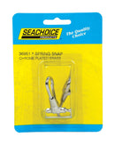 Seachoice Chrome-Plated Brass 2-1/8 in. L X 1 in. W Spring Snaps 2 pk