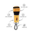Pet Shop by Fringe Studio Wagsdale For Dog Black/Yellow I Need Some Light Dog Toy 1 pk