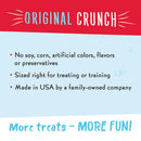 Charlee Bear Original Crunch Cheese and Egg Biscuit For Dogs 16 oz 1 pk