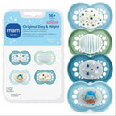 Original Baby Pacifiers 16+ Months - Blue Teal/Blue Sky/Pale Mint