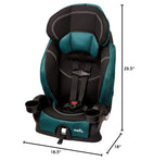 Harnessed Booster Car Seat - Teal
