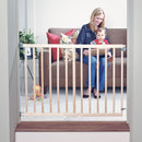 North States Wood Child Safety Gate - 30 In. H X 28-42 In. W
