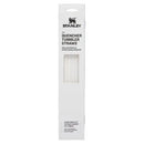 4pk 40oz Quencher Tumbler Straws Clear