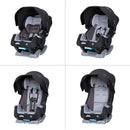 4-in-1 Convertible Car Seat - Dark Moon