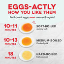 Deluxe Egg Cooker - Aqua