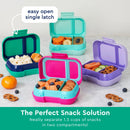 Kids' Snack Leak-proof Storage Container- Green/Navy