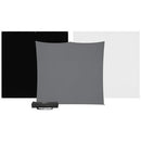 Westcott X-Drop Pro 3-Pack Backdrop Kit (8 x 8')