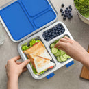 Bento-Style Lunch Box - Blue