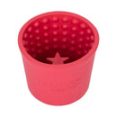 LickiMat Yoggie Pot Pink Rubber Slow Feeder For Dogs
