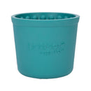 LickiMat Yoggie Pot Turquoise Rubber Slow Feeder For Dogs