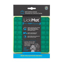 LickiMat Mini Tuff Playdate Green Plastic Slow Feeder For Dogs
