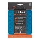 LickiMat Mini Tuff Buddy Turquoise Plastic Slow Feeder For Dogs