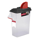 Grill Mark Polypropylene Storage Bin/Lid 20 lb. capacity 19 in. L X 10 in. W 1 pk, Pack of 3