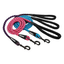 Ruffin' It Assorted Braided Nylon Dog Leash, Pack of 3