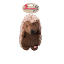 Spot For Dog Assorted Plush Corduroy Hedgehogs Squeak Dog Toy 1 pk, Pack of 3