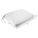 Jordan Manufacturing Multicolored Stripe Polyester Seat Cushion 2 in. H X 17 in. W X 19 in. L, Pack of 5