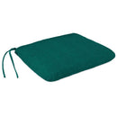 Jordan Manufacturing Teal Polyester Chair Cushion 3 in. H X 15 in. W X 18 in. L, Pack of 12