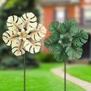 Exhart Assorted Metal 12 in. H Monstera Outdoor Garden Stake, Pack of 12