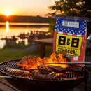 B&B Charcoal All Natural Hickory and Oak Charcoal Briquettes 8.8 lb
