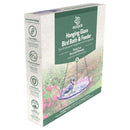 Nature's Way Ecocycle 0.63 qt Glass/Metal Hanging Bird Feeder