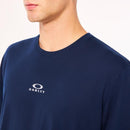 Oakley Bark New XXL Short Sleeve Men's Crew Neck Navy Tee Shirt