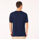 Oakley Bark New XXL Short Sleeve Men's Crew Neck Navy Tee Shirt