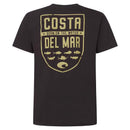 Costa L Short Sleeve Men's Crew Neck Black Species Shield Tee Shirt