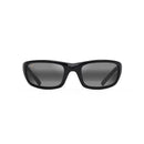 Maui Jim Stingray Unisex Gloss Black Frame Neutral Gray Lens Polarized Sunglasses