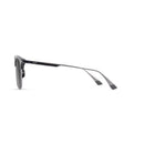 Maui Jim Kalaunu AF Unisex Shiny Black w/Dark Silver Frame Neutral Grey Lens Polarized Sunglasses