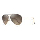 Maui Jim Mavericks Unisex Gold Frame HCL Bronze Lens Polarized Sunglasses