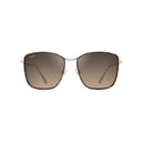 Maui Jim Tiger Lily Women's Dark Tortoise W/Gold Frame HCL Bronze Lens Polarized Sunglasses