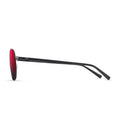 Maui Jim Sharks Cove Unisex Matte Black Frame Hawaii Lava Lens Polarized Sunglasses