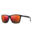 Maui Jim Cruzem Unisex Matte Black Frame Hawaii Lava Lens Polarized Sunglasses