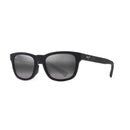 Maui Jim Kapii Unisex Matte Black Frame Neutral Gray Lens Polarized Sunglasses
