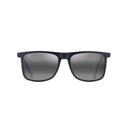Maui Jim Makamae Unisex Matte Blue Frame Neutral Grey Lens Polarized Sunglasses