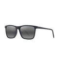 Maui Jim One Way Unisex Gray Stripe Frame Neutral Gray Lens Polarized Sunglasses