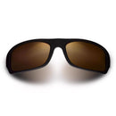Maui Jim Peahi Unisex Matte Black Frame HCL Bronze Lens Polarized Sunglasses