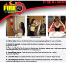 Fire Gone Fire Blanket For Household, Pack of 12