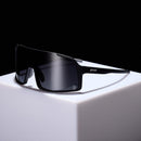 goodr Astro G - My Sweat Has An Octane Rating Unisex Black Frame Black Lens Polarized Sunglasses
