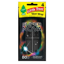 Little Trees Vent Wrap Supernova Scent Car Air Freshener Solid 4 pk, Pack of 24