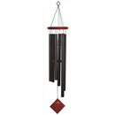 Woodstock Chimes Black Aluminum/Wood 37 in. Wind Chime
