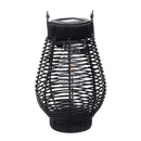 Exhart Black Plastic 14 in. H Lantern