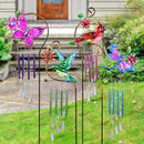 Exhart Assorted Metal 37 in. H Windmill Stake Light, Pack of 12
