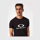 Oakley XL Short Sleeve Men's Crew Neck Blackout O Bark Top