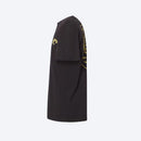 Costa L Short Sleeve Men's Crew Neck Washed Black Species Shield Tee Shirt