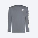 Costa M Long Sleeve Men's Crew Neck Shark Technical Crew Tee Shirt