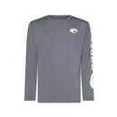 Costa XL Long Sleeve Men's Crew Neck Shark Technical Crew Tee Shirt