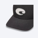 Costa Poly Performance Trucker Hat Black/White L/XL